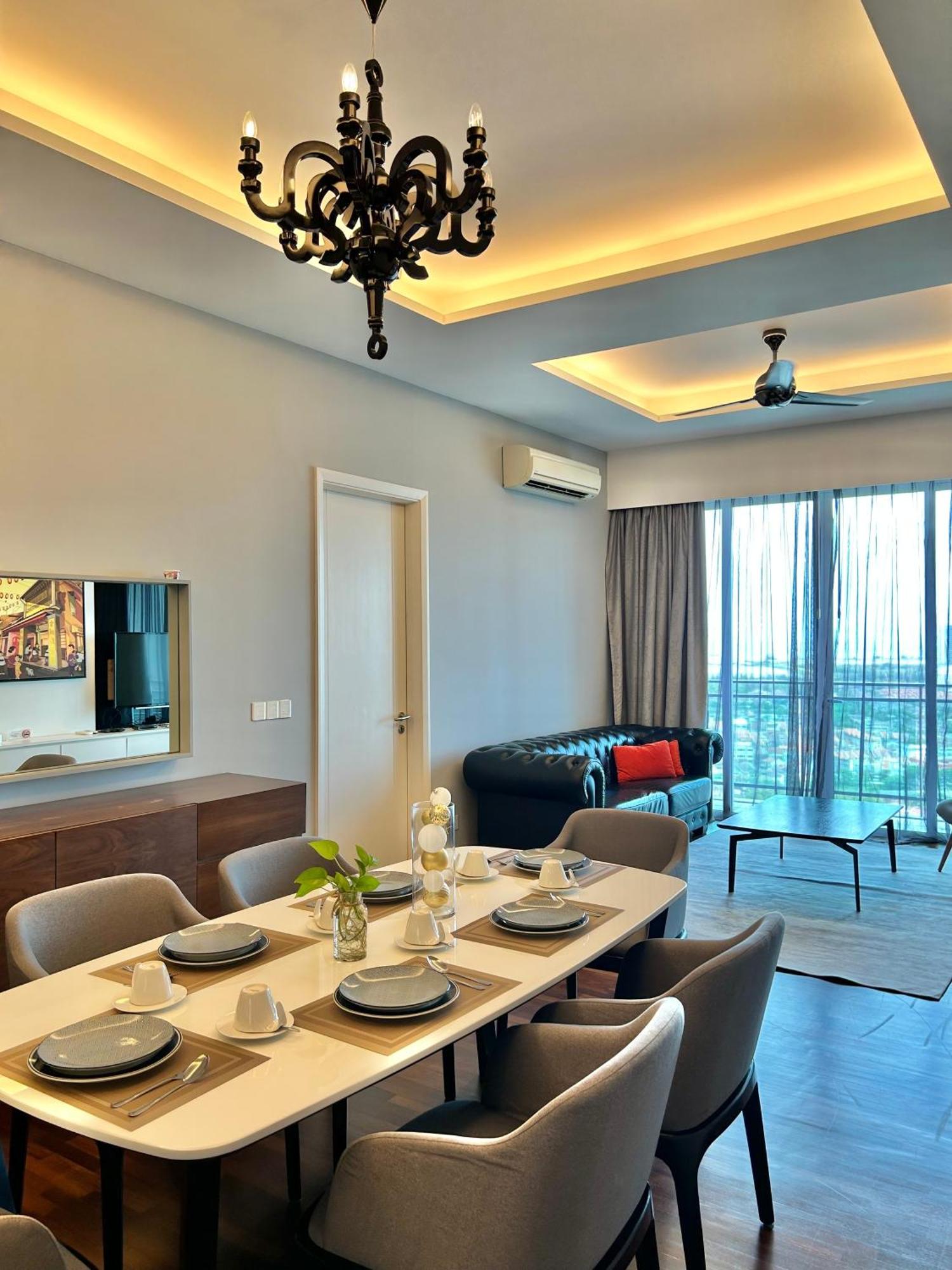 Luxury 3Br Penthouse I The Shore Hotel & Residence I Seaview I Poolview I 6-9Pax 豪华3房顶层公寓 Malacca 外观 照片